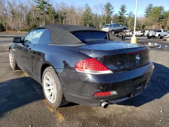 Photo 3 from auction – 2006 BMW 650 I with VIN WBAEK13476CN79979