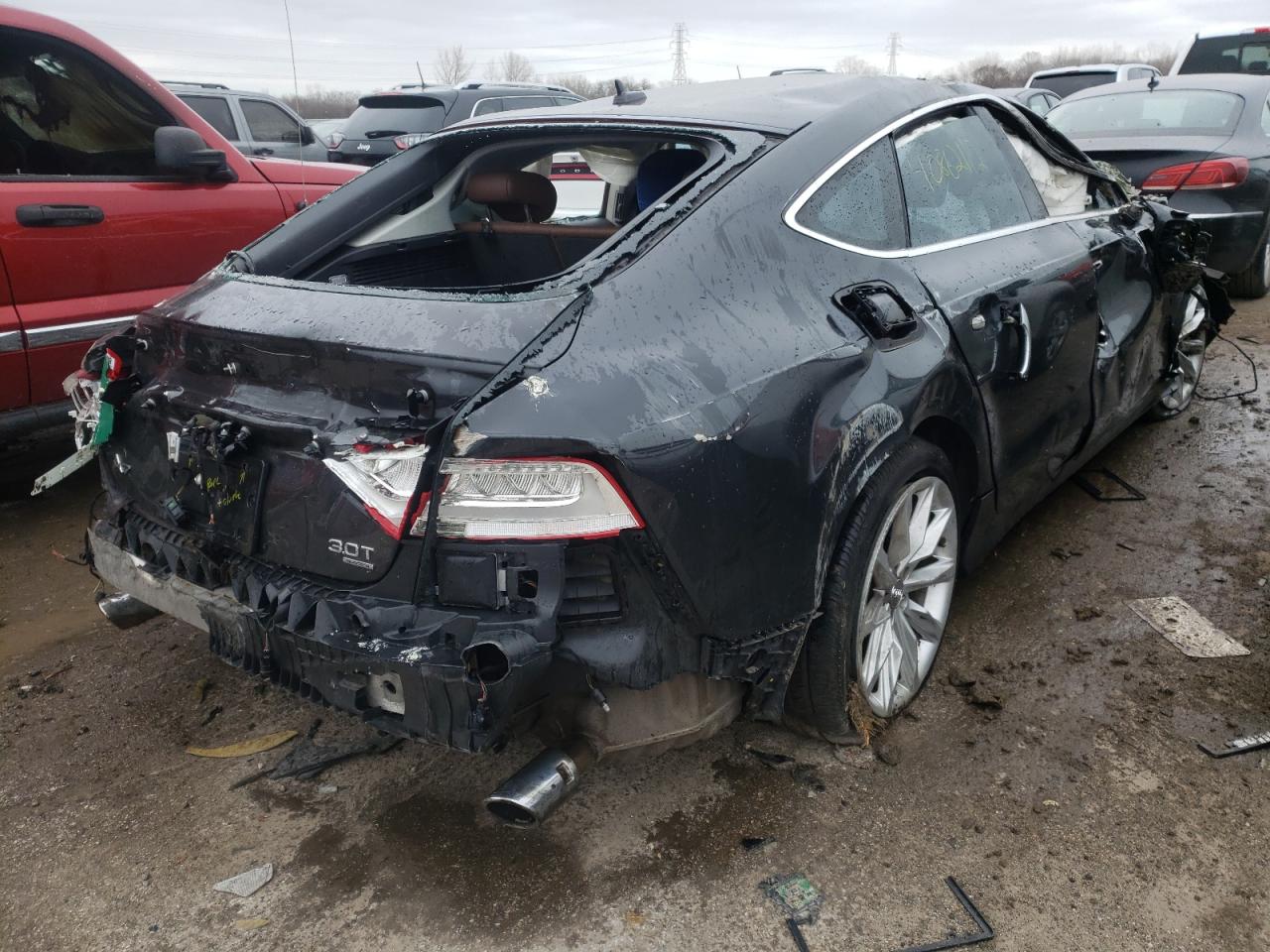 Photo 4 from auction – 2012 AUDI A7 PRESTIG with VIN WAUSGAFC7CN018530