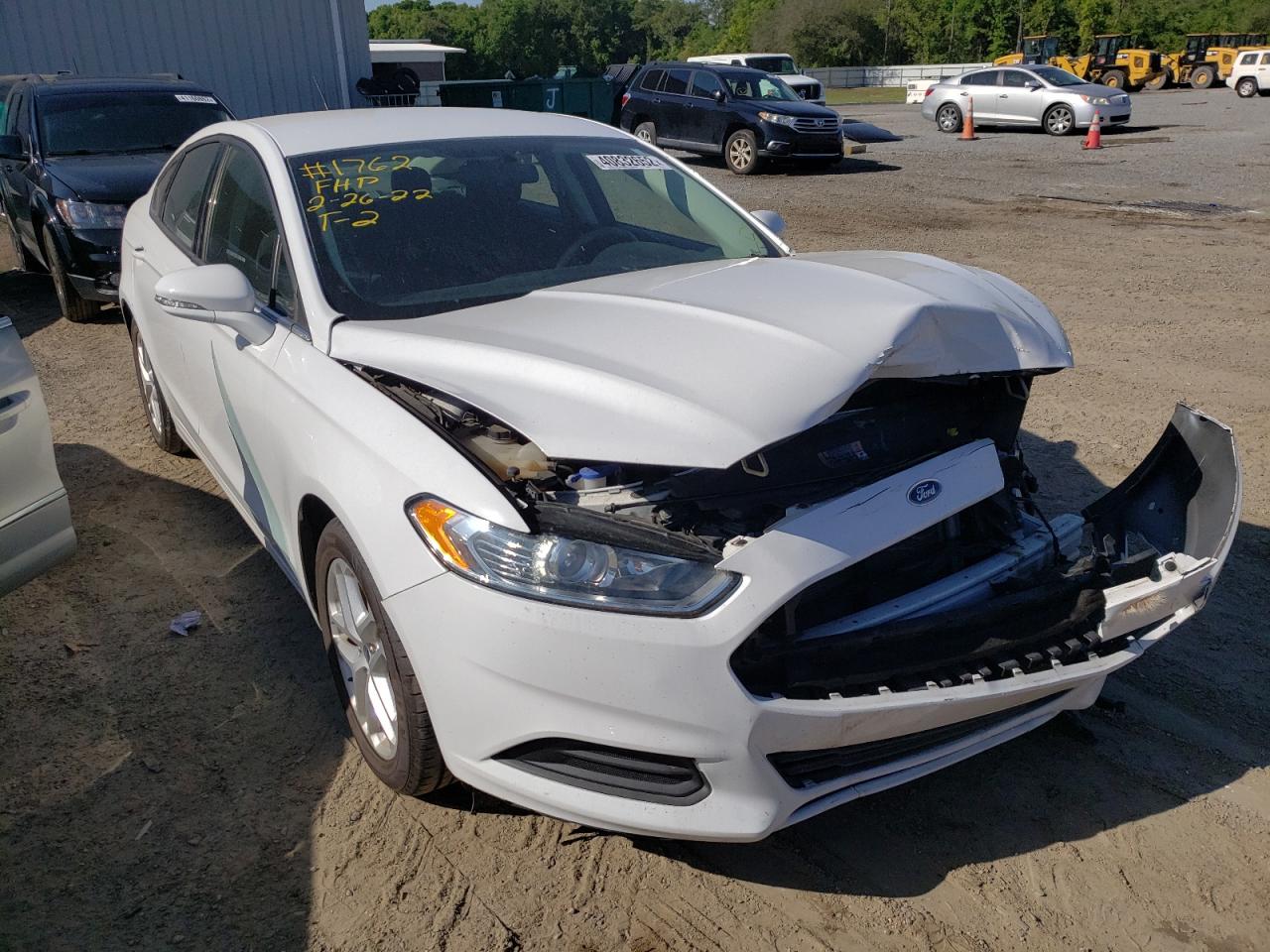 FORD FUSION SE 2016 with VIN 3FA6P0H78GR234281 - Photo from auction
