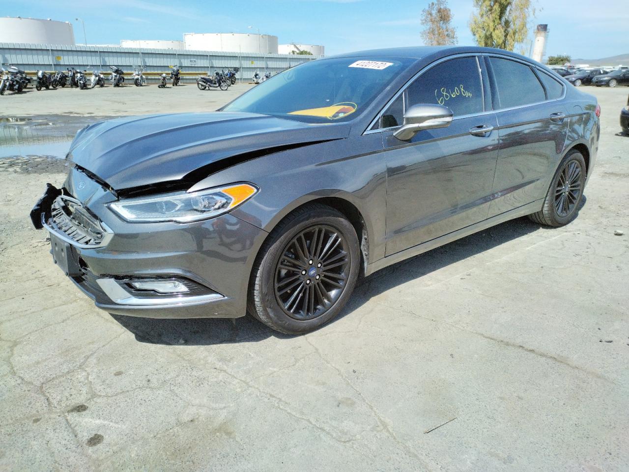 Photo 2 from auction – 2017 FORD FUSION SE with VIN 3FA6P0H91HR201075