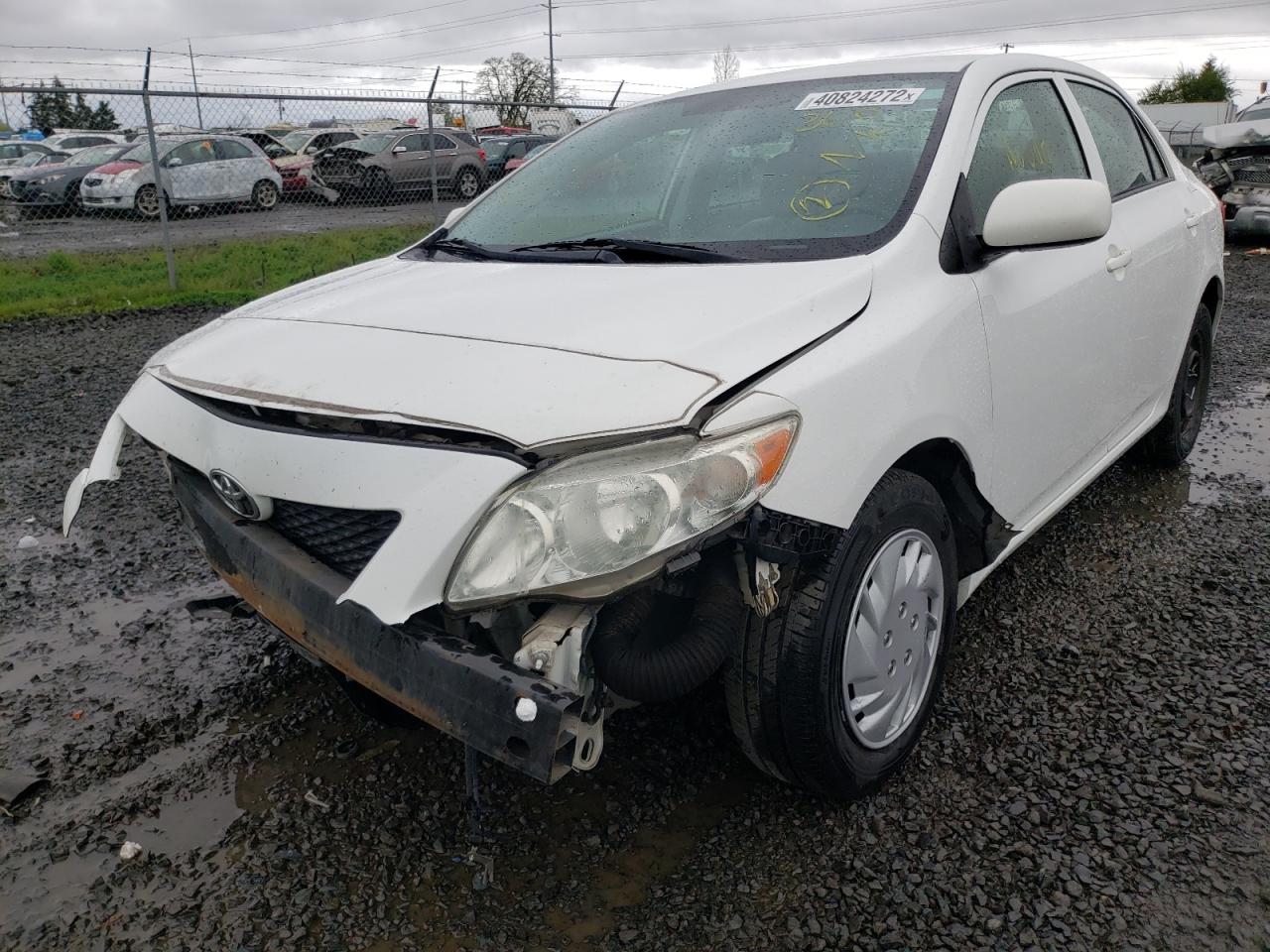 Photo 2 from auction – 2009 TOYOTA COROLLA BA with VIN JTDBL40E499068992