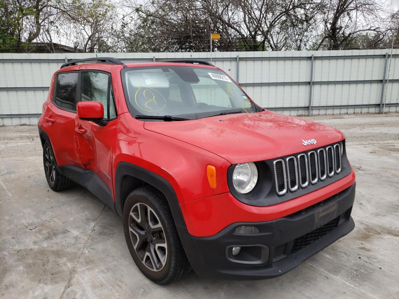 Photo 1 from auction – 2017 JEEP RENEGADE L with VIN ZACCJABB7HPF86975