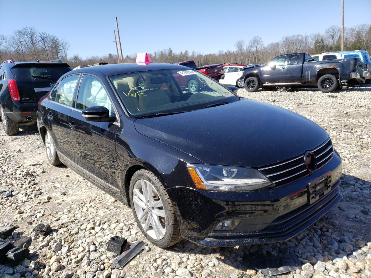 VOLKSWAGEN JETTA SEL 2017 with VIN 3VWL17AJ6HM293242 - Photo from auction