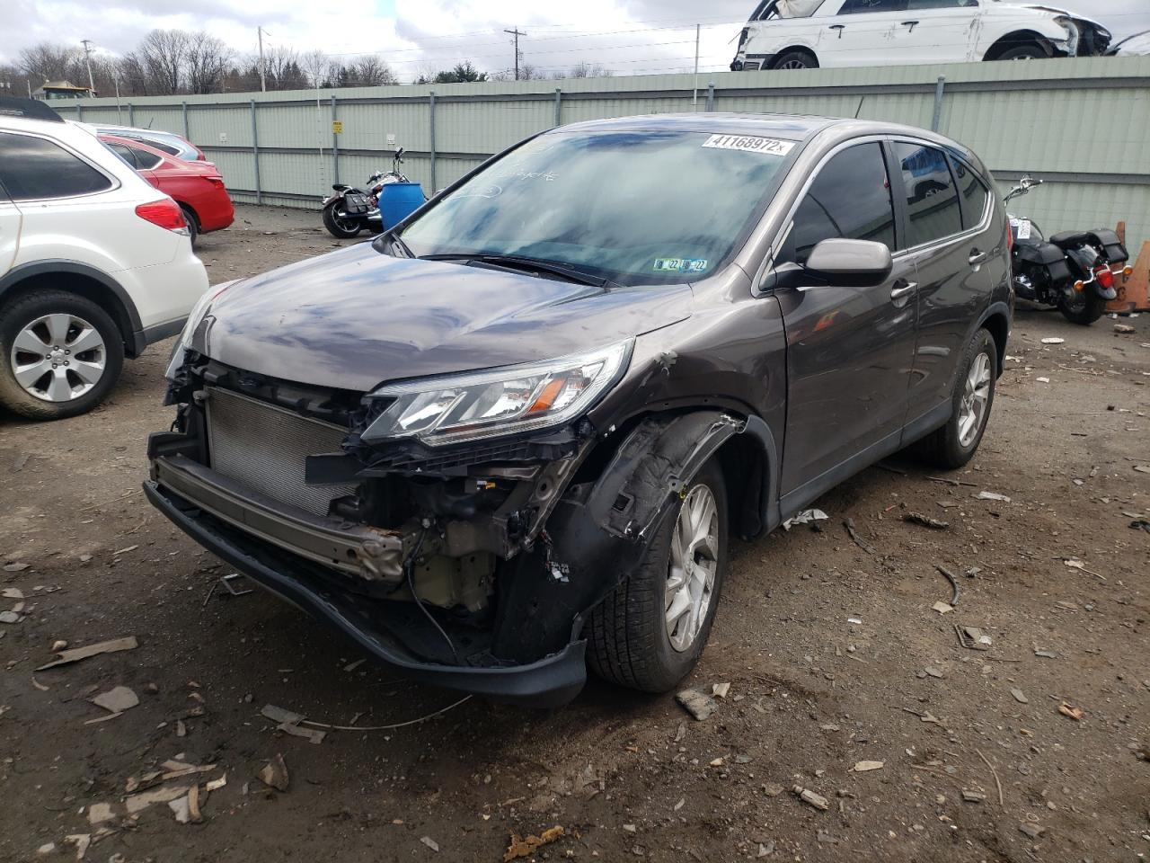 Photo 2 from auction – 2016 HONDA CR-V EX with VIN 2HKRM4H5XGH678996