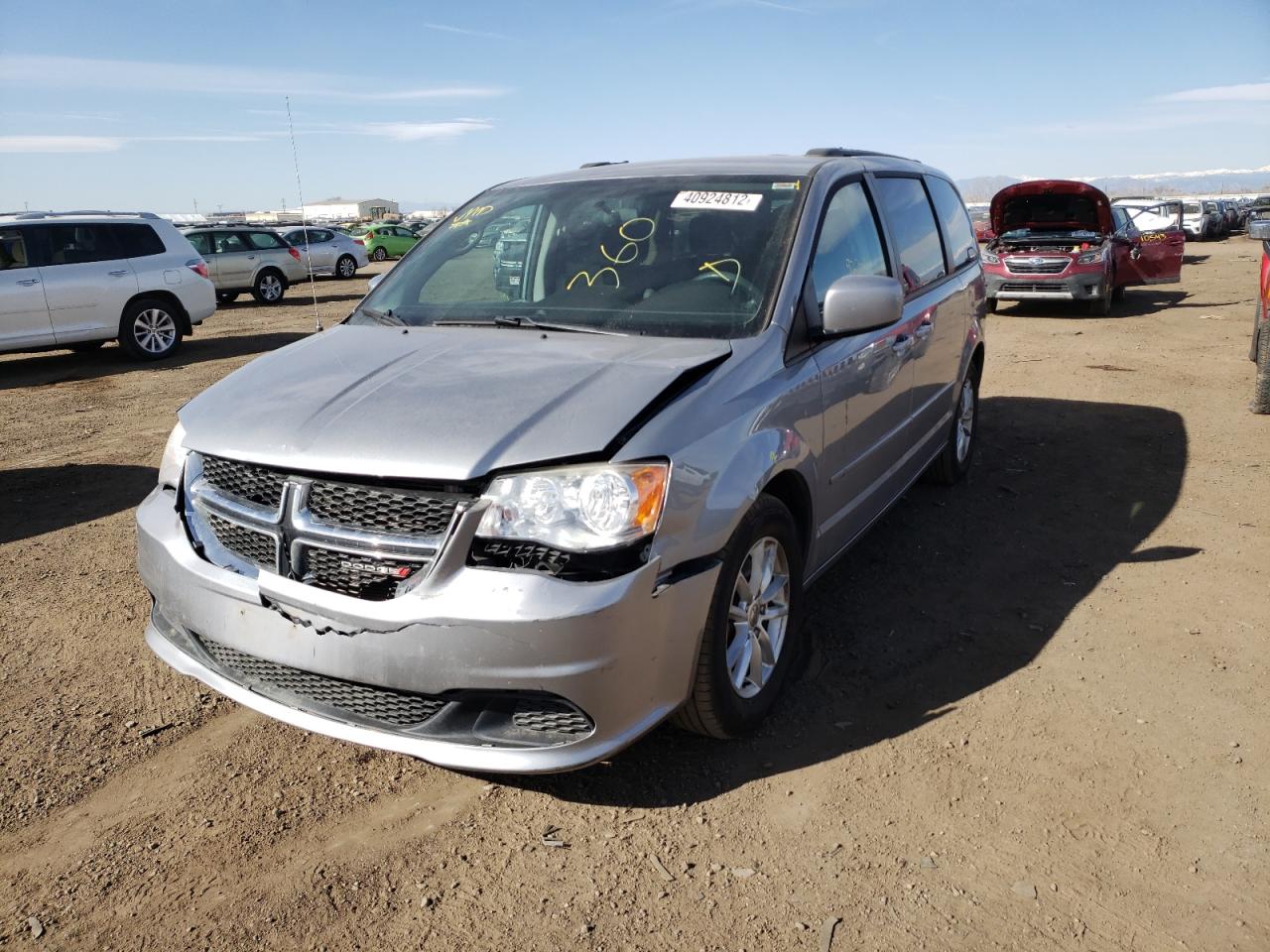 Photo 2 from auction – 2014 DODGE GRAND CARA with VIN 2C4RDGCG6ER122985