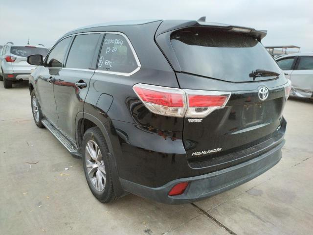 Photo 3 from auction – 2015 TOYOTA HIGHLANDER with VIN 5TDKKRFH2FS046620