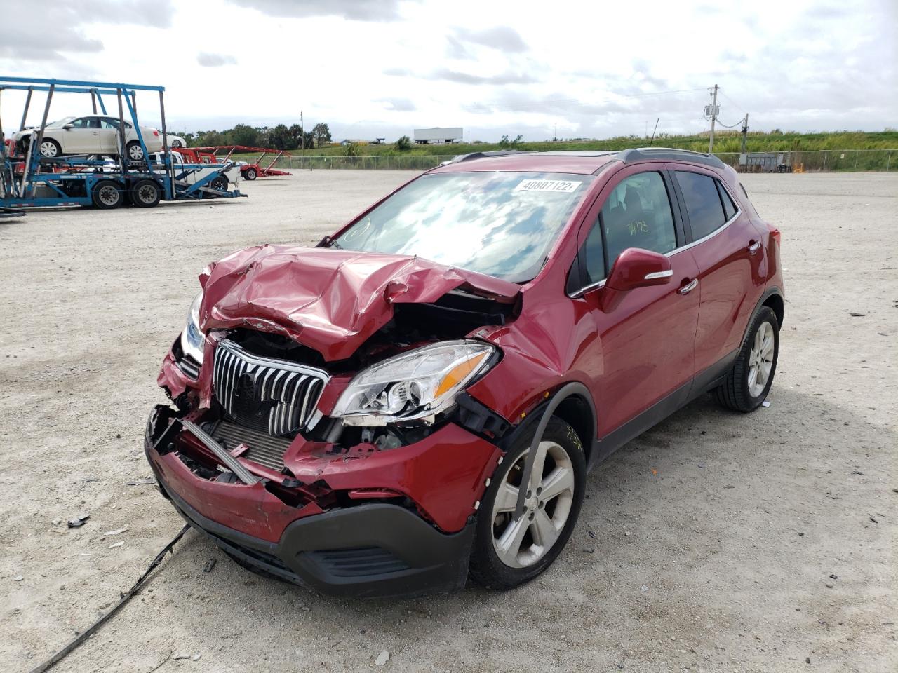 Photo 2 from auction – 2016 BUICK ENCORE with VIN KL4CJASB9GB581537