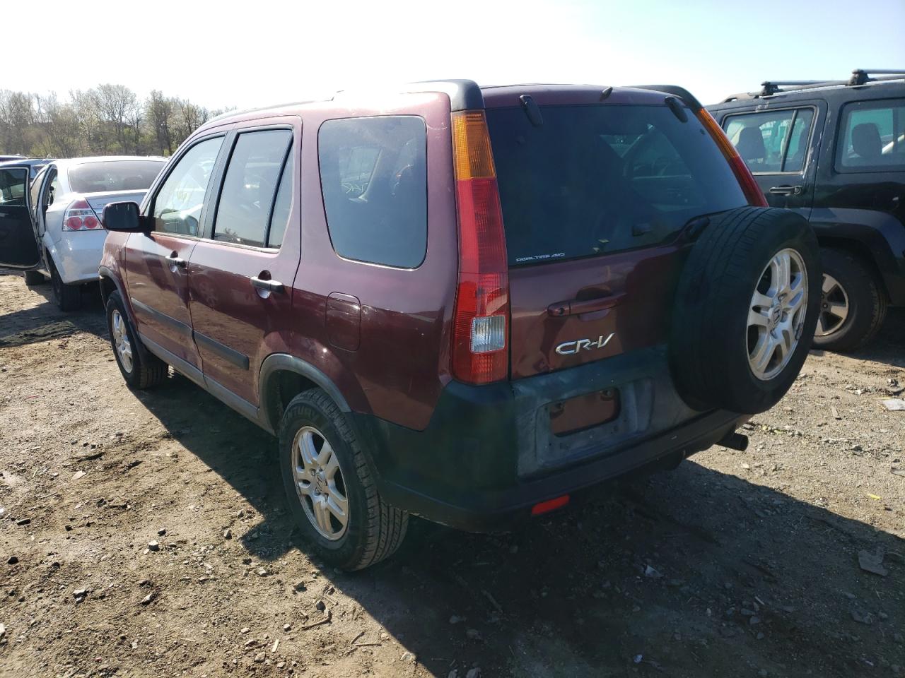 Photo 3 from auction – 2002 HONDA CR-V EX with VIN SHSRD78802U010880