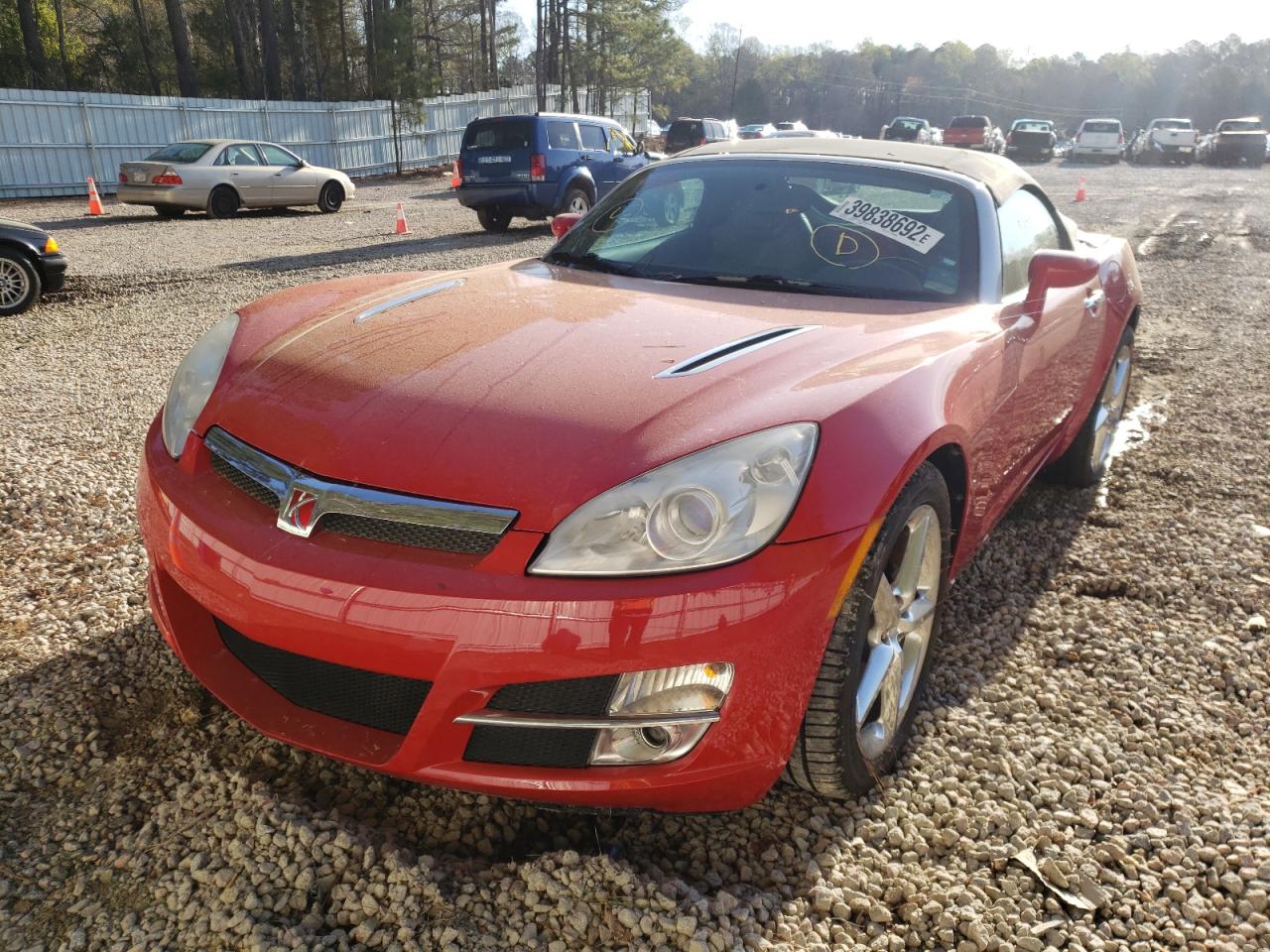 Photo 2 from auction – 2007 SATURN SKY with VIN 1G8MB35B97Y103219