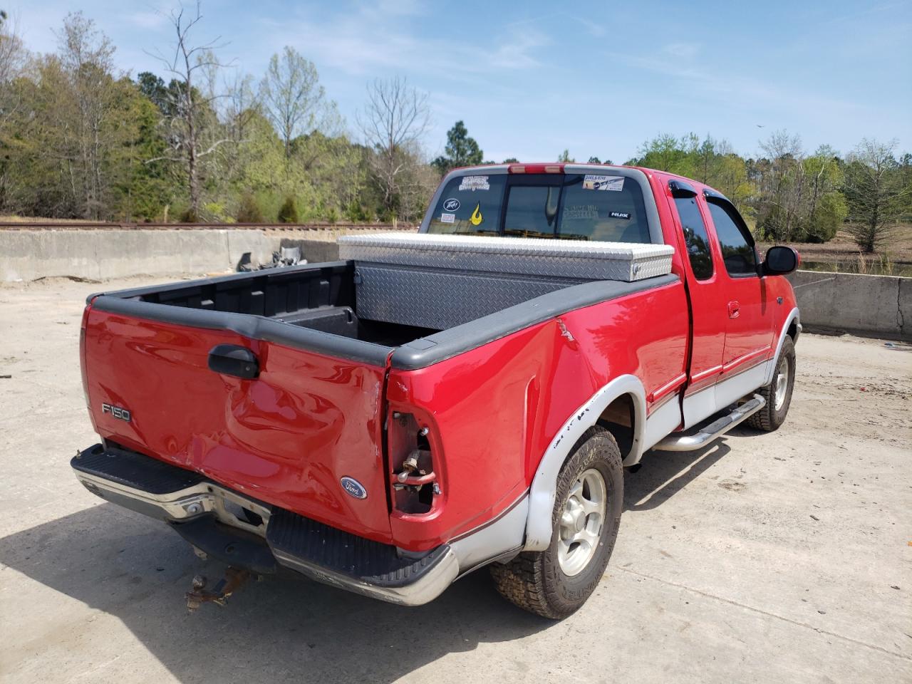 Photo 4 from auction – 1997 FORD F150 with VIN 1FTEX18L2VNB61837