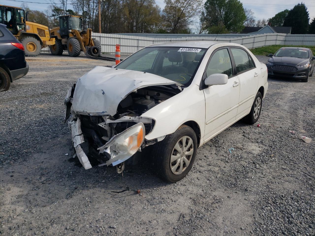 Photo 2 from auction – 2005 TOYOTA COROLLA with VIN JTDBR32E852058992