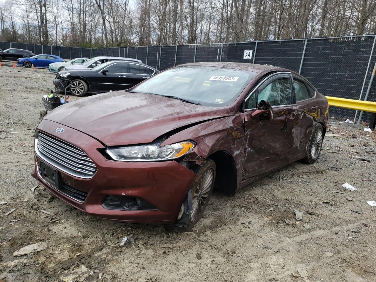 Photo 2 from auction – 2016 FORD FUSION TIT with VIN 3FA6P0K95GR370183