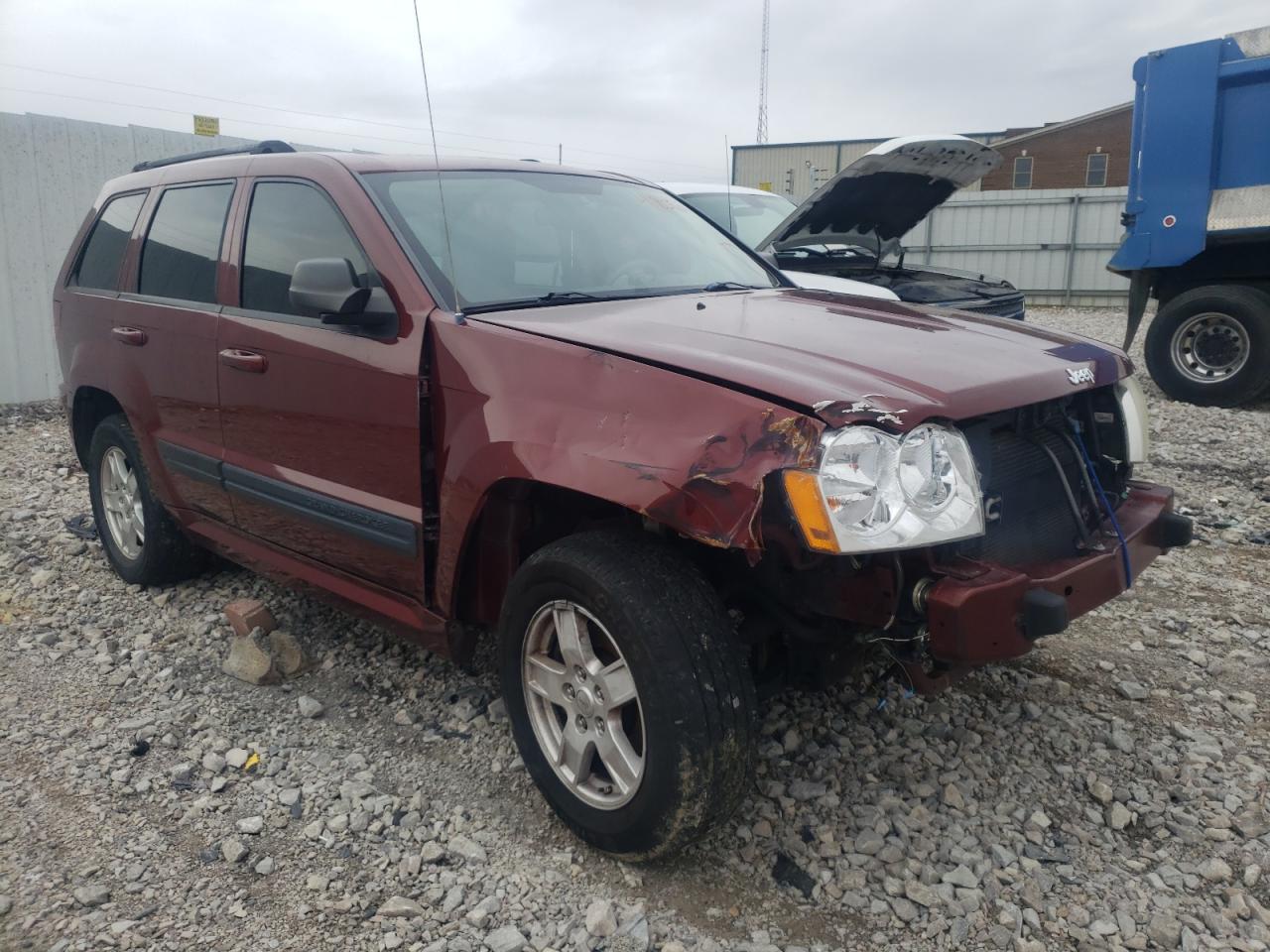 JEEP GRAND CHER 2007 with VIN 1J8GS48K37C544693 - Photo from auction