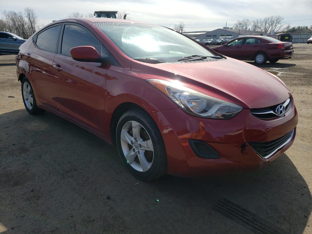 HYUNDAI ELANTRA GL 2011 with VIN KMHDH4AE4BU089932 - Photo from auction