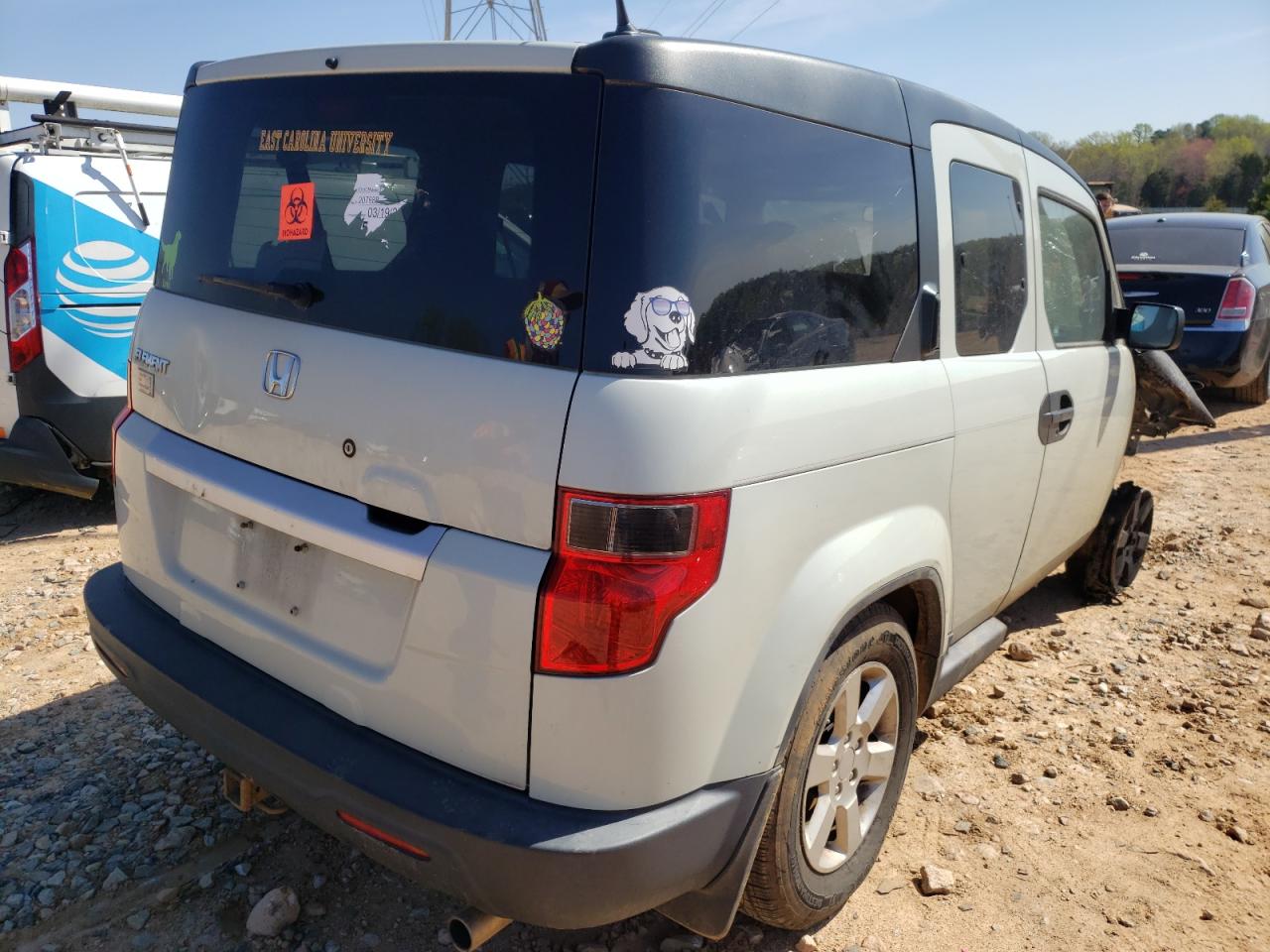 Photo 4 from auction – 2010 HONDA ELEMENT EX with VIN 5J6YH1H75AL006910