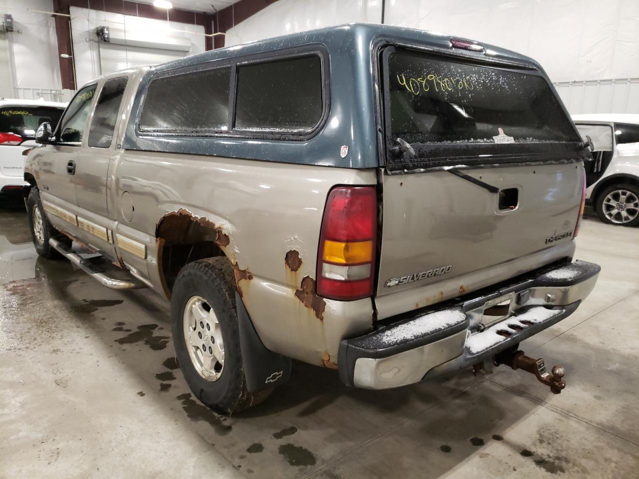 Photo 3 from auction – 2001 CHEVROLET SILVERADO with VIN 1GCEK19T41E206025