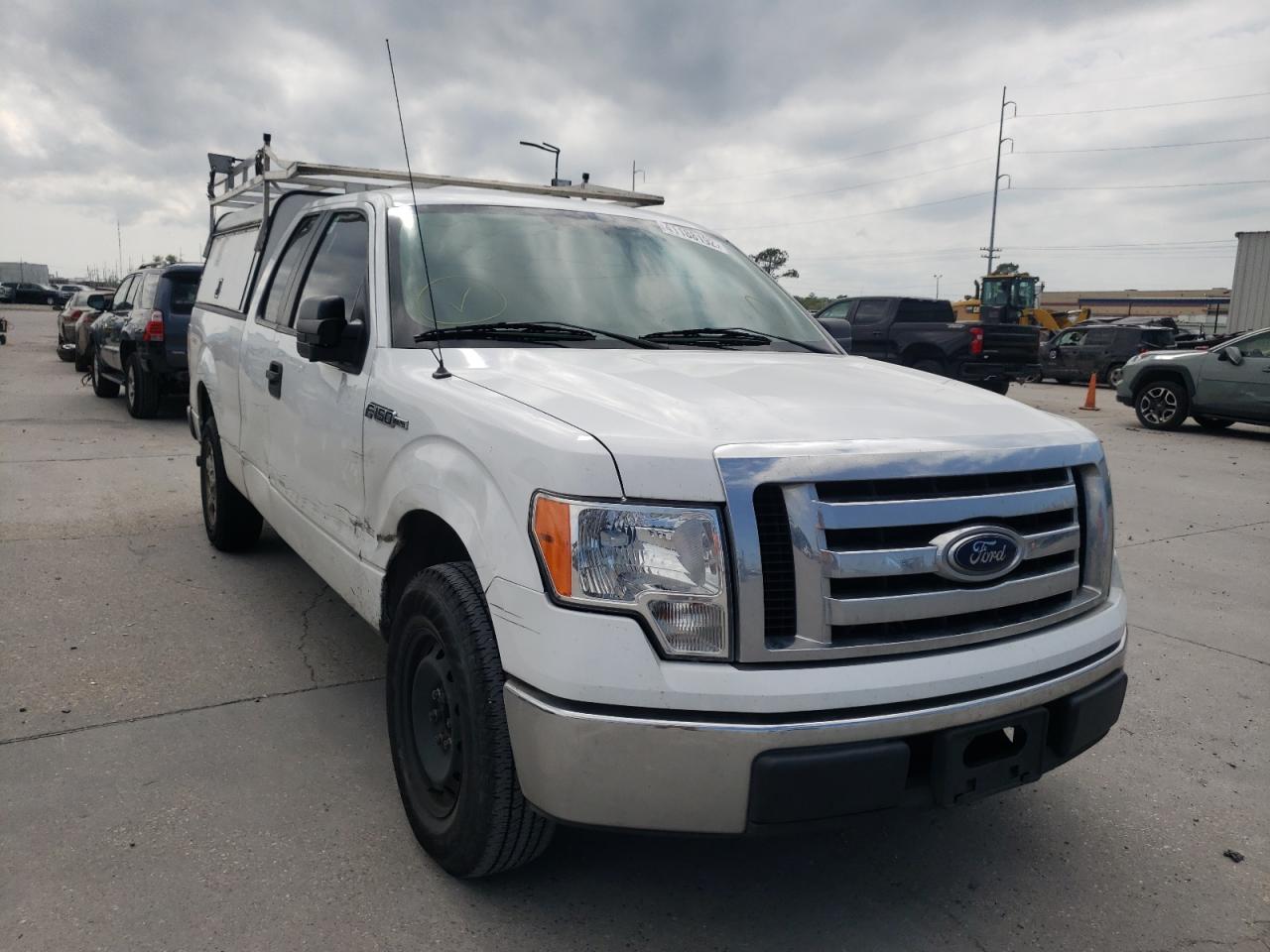 FORD F150 SUPER 2010 with VIN 1FTEX1C8XAFC24612 - Photo from auction