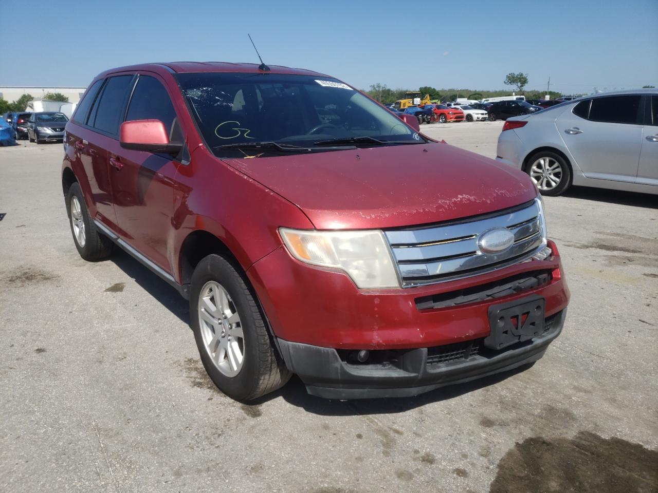 FORD EDGE SEL 2008 with VIN 2FMDK38C18BA69281 - Photo from auction