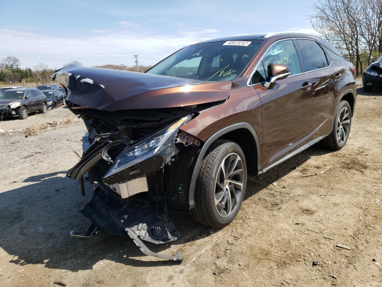 Photo 2 from auction – 2016 LEXUS RX 350 with VIN 2T2ZZMCA0GC011276