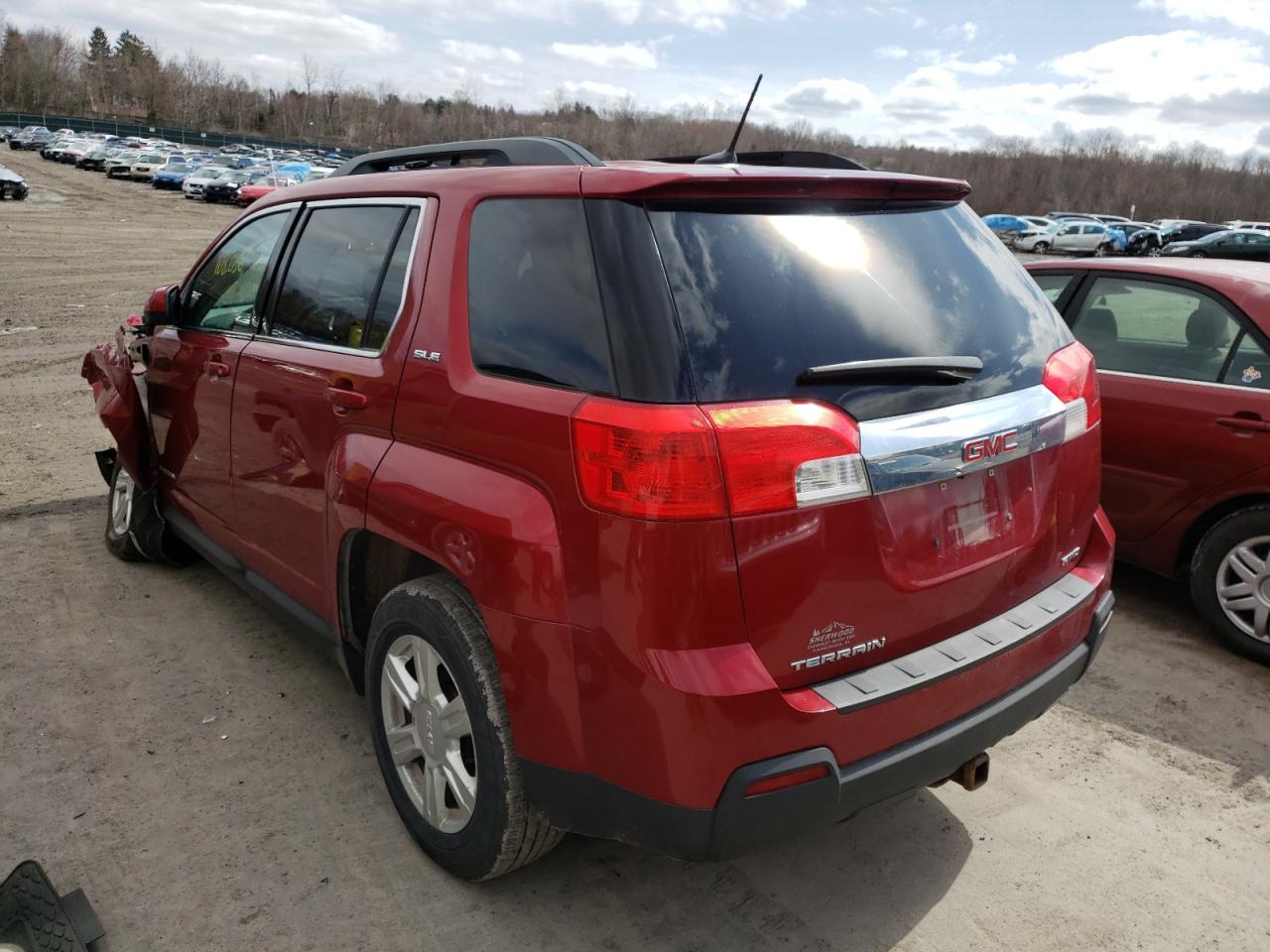 Photo 3 from auction – 2014 GMC TERRAIN SL with VIN 2GKFLWEK2E6368648