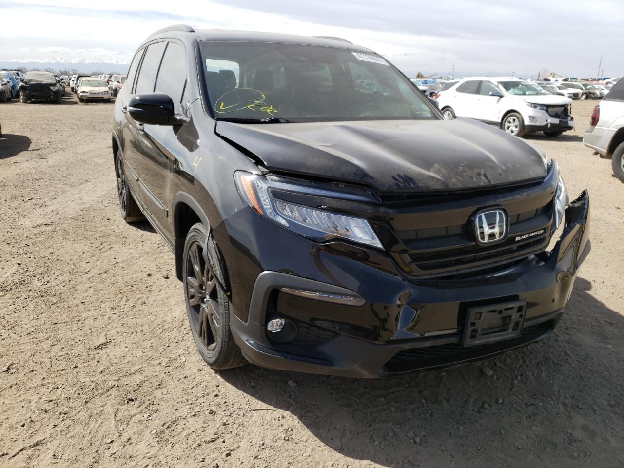Photo 1 from auction – 2020 HONDA PILOT BLAC with VIN 5FNYF6H70LB013830
