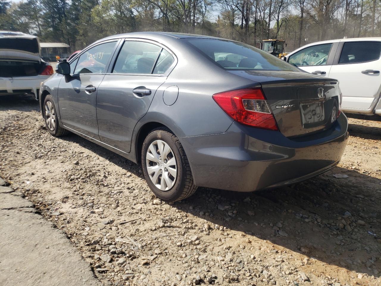 Photo 3 from auction – 2012 HONDA CIVIC LX with VIN 19XFB2F5XCE372136