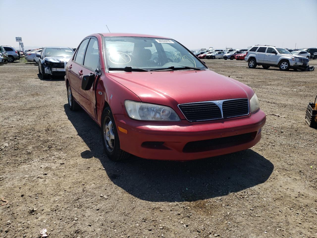 MITSUBISHI LANCER ES 2003 with VIN JA3AJ26E33U083371 - Photo from auction