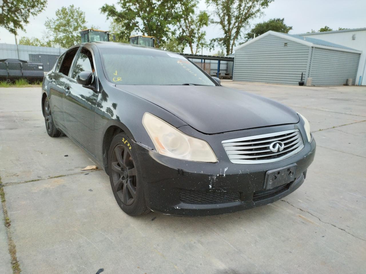 INFINITI G35 2007 with VIN JNKBV61E17M708427 - Photo from auction