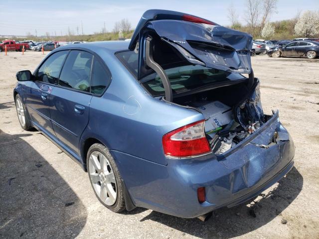 Photo 3 from auction – 2008 SUBARU LEGACY GT with VIN 4S3BL676684214296