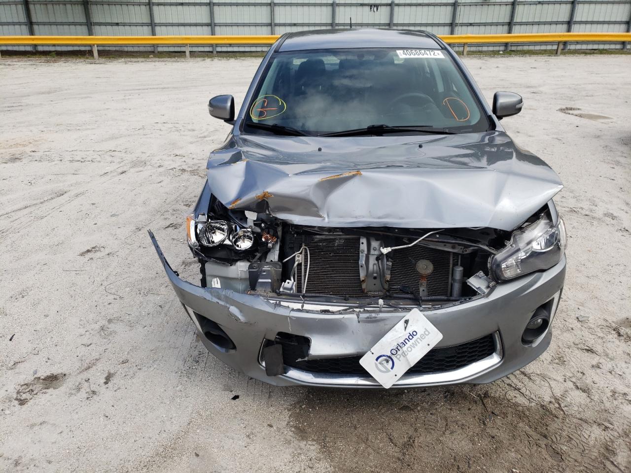 Photo 9 from auction – 2016 MITSUBISHI LANCER ES with VIN JA32U2FU0GU007566
