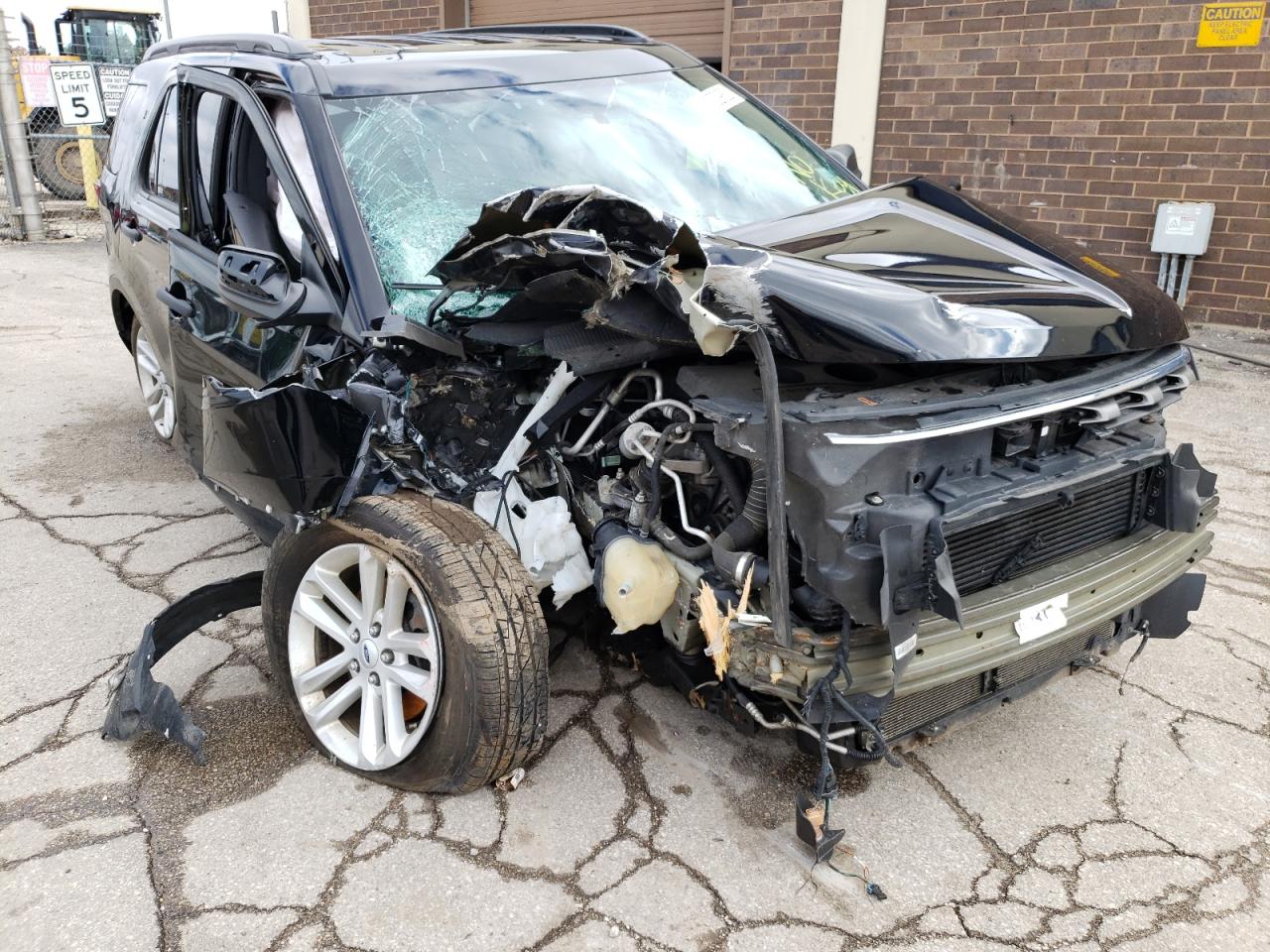 FORD EXPLORER 2017 with VIN 1FM5K7BH5HGC67189 - Photo from auction