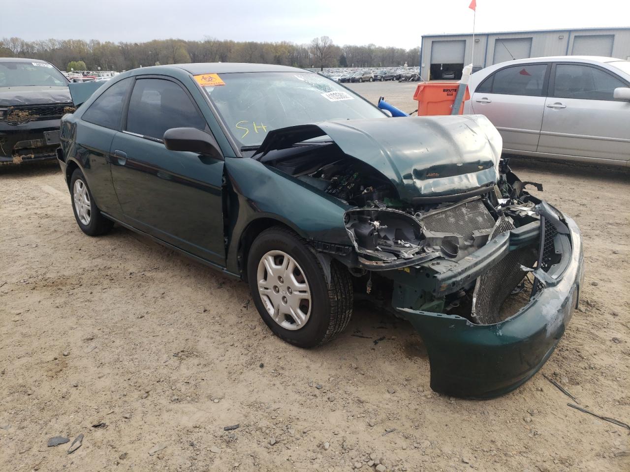 Zdjęcie 1 z aukcji – 2002 HONDA CIVIC z VIN 1HGEM22502L084743