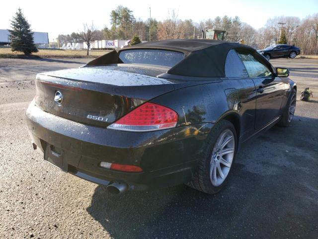 Photo 4 from auction – 2006 BMW 650 I with VIN WBAEK13476CN79979