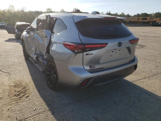 Photo 3 from auction – 2021 TOYOTA HIGHLANDER with VIN 5TDYZRAH4MS072436