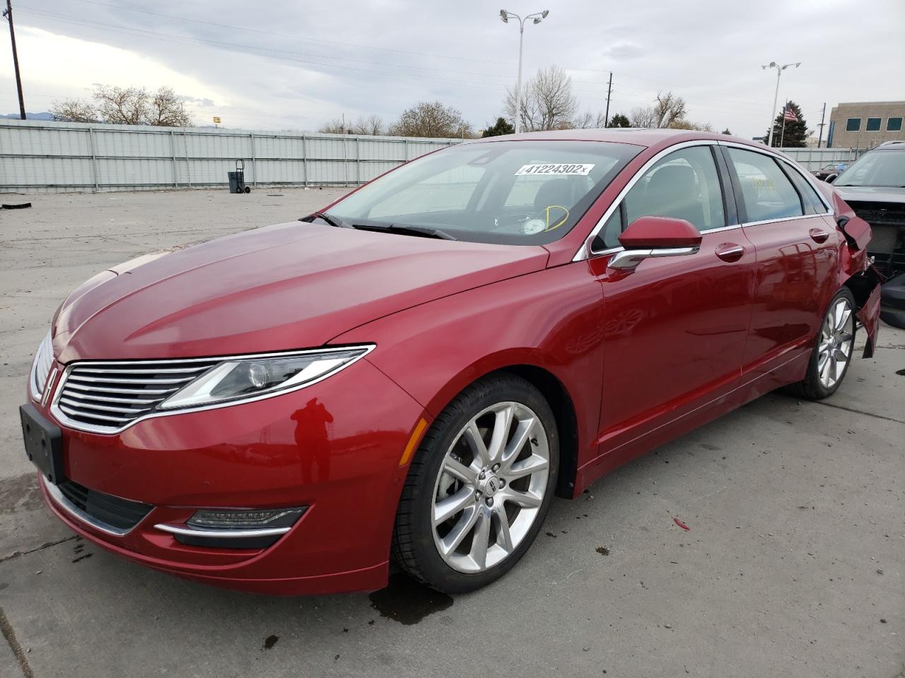 Zdjęcie 2 z aukcji – 2014 LINCOLN MKZ z VIN 3LN6L2J91ER829642