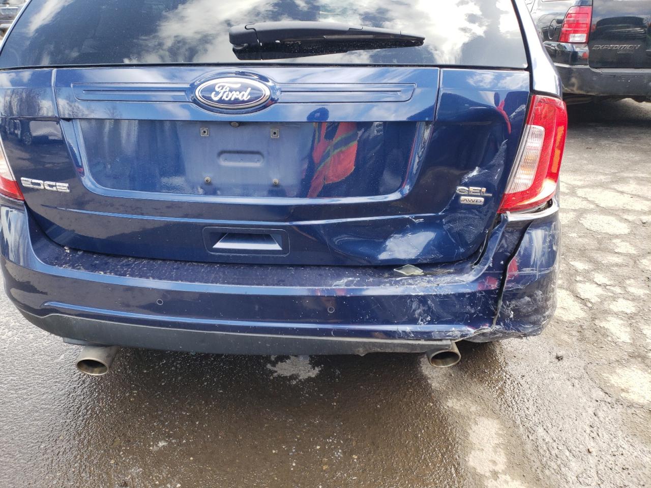 Photo 9 from auction – 2012 FORD EDGE SEL with VIN 2FMDK4JC9CBA71594