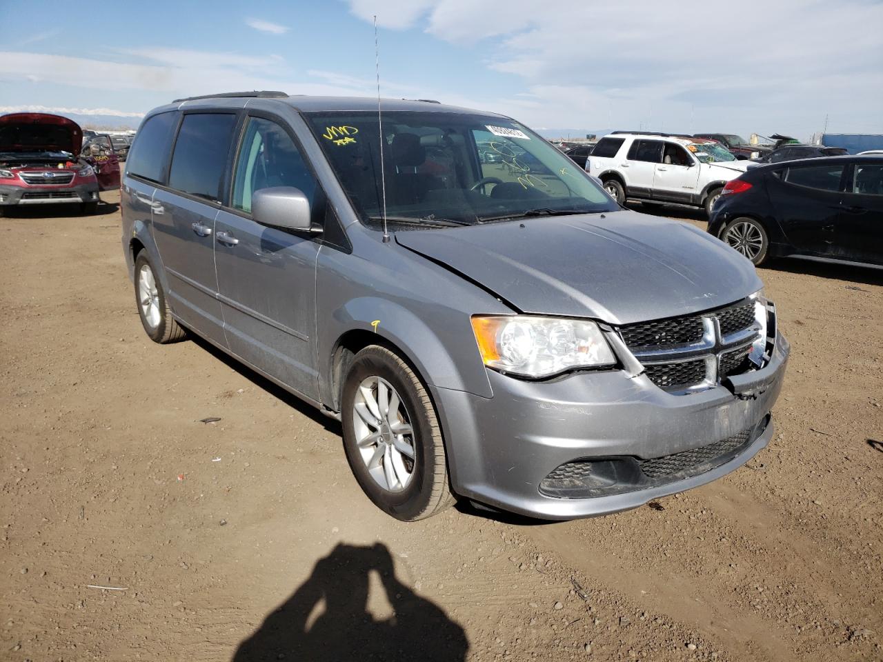 DODGE GRAND CARA 2014 with VIN 2C4RDGCG6ER122985 - Photo from auction