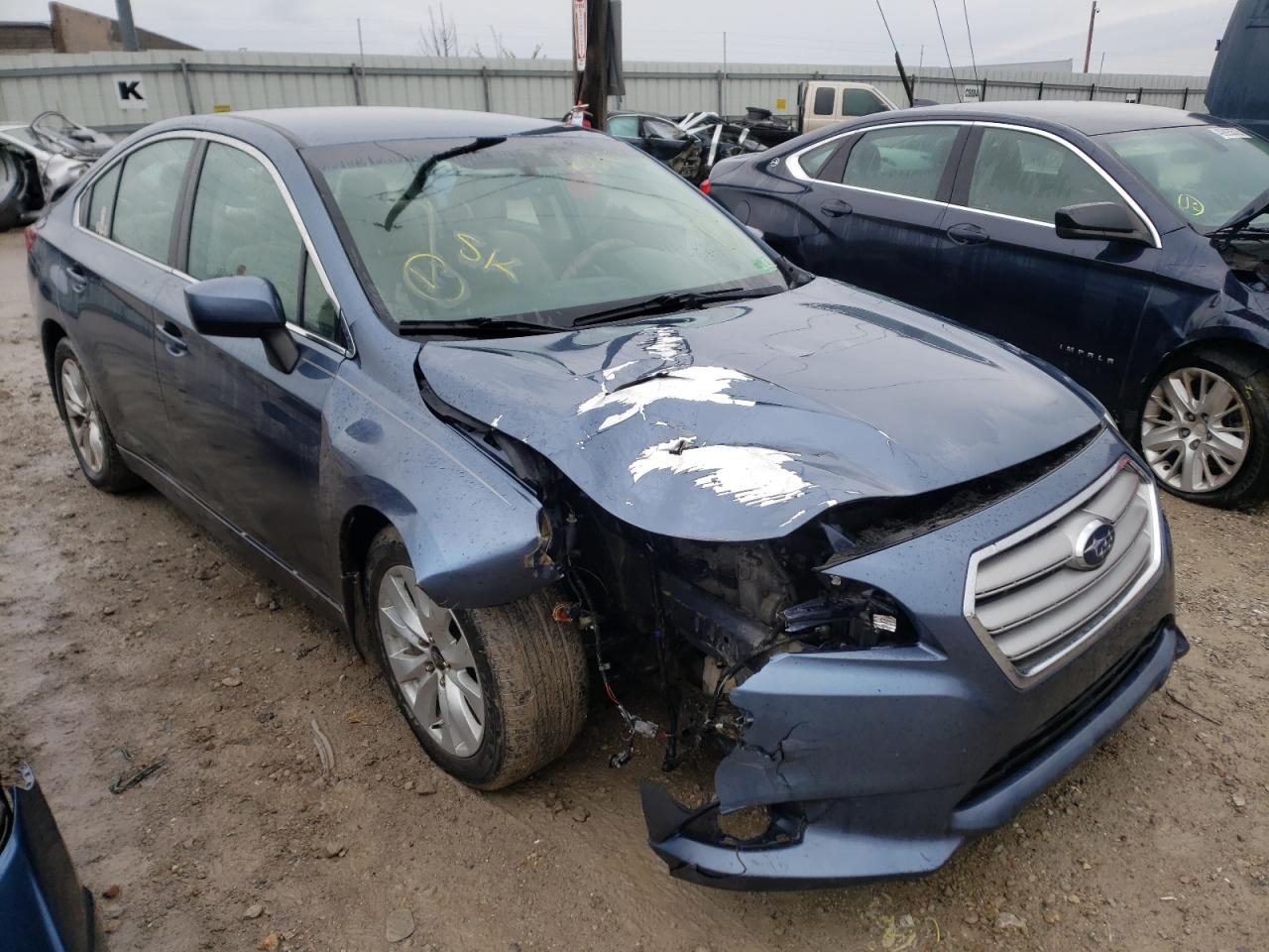 SUBARU LEGACY 2.5 2015 with VIN 4S3BNAC68F3048806 - Photo from auction