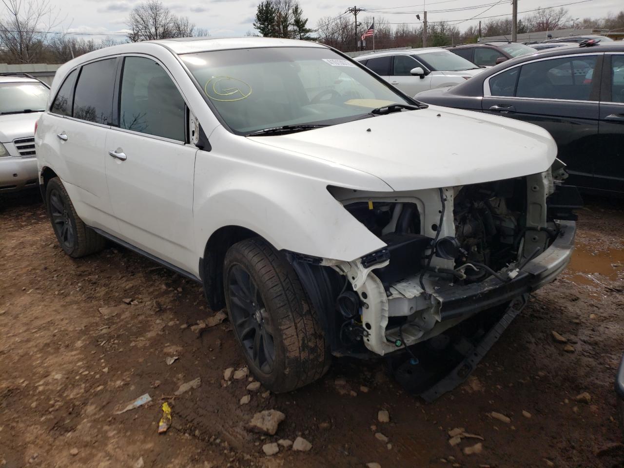ACURA MDX ADVANC 2012 with VIN 2HNYD2H64CH510289 - Photo from auction
