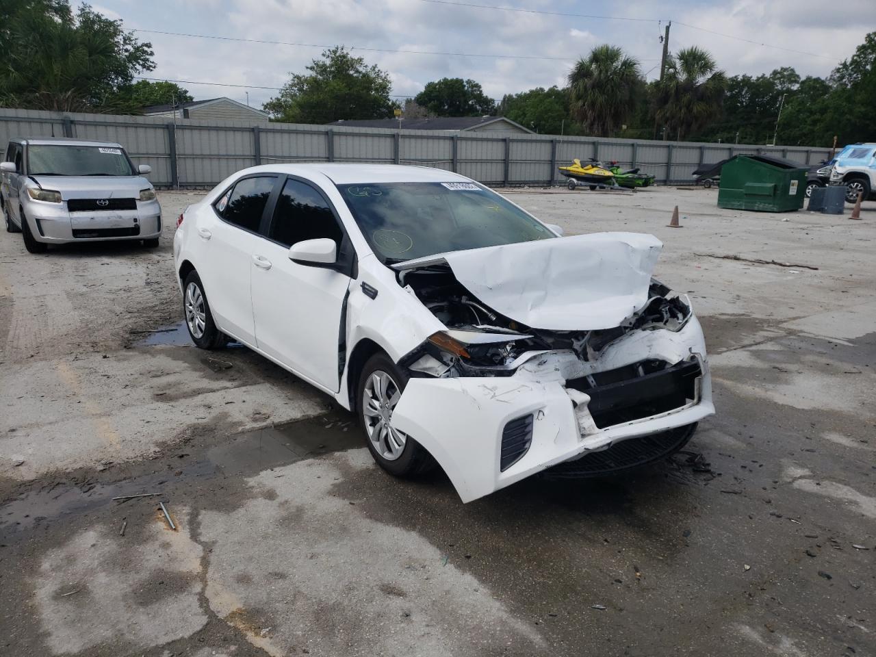 TOYOTA COROLLA 2015 with VIN 2T1BURHE6FC275582 - Photo from auction