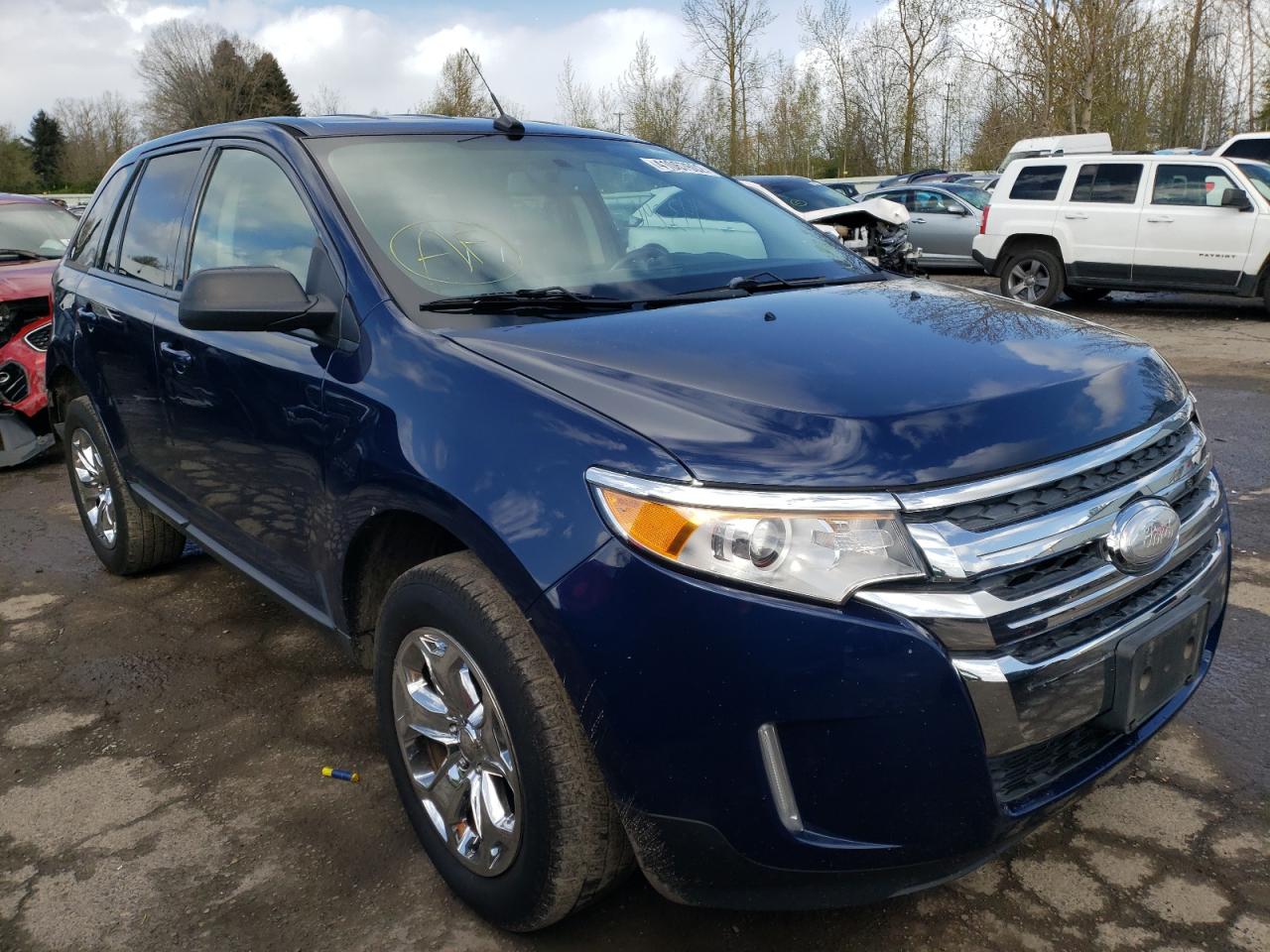 FORD EDGE SEL 2012 with VIN 2FMDK4JC9CBA71594 - Photo from auction