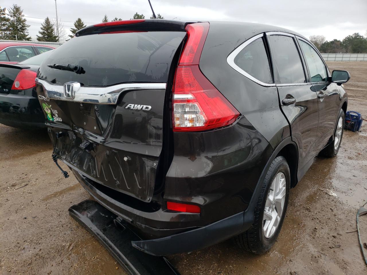 Photo 4 from auction – 2015 HONDA CR-V EX with VIN 2HKRM4H58FH656364