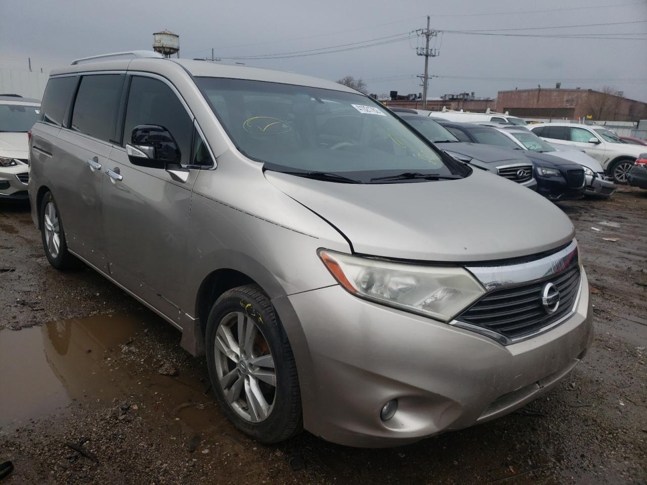 NISSAN QUEST S 2011 with VIN JN8AE2KP2B9005778 - Photo from auction