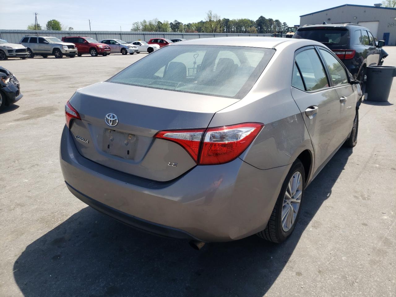 Photo 4 from auction – 2014 TOYOTA COROLLA L with VIN 2T1BURHE8EC083434
