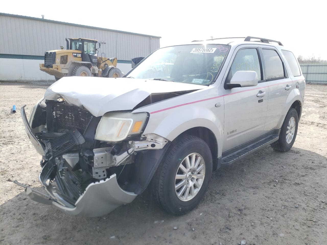 Photo 2 from auction – 2008 MERCURY MARINER PR with VIN 4M2CU97158KJ08371
