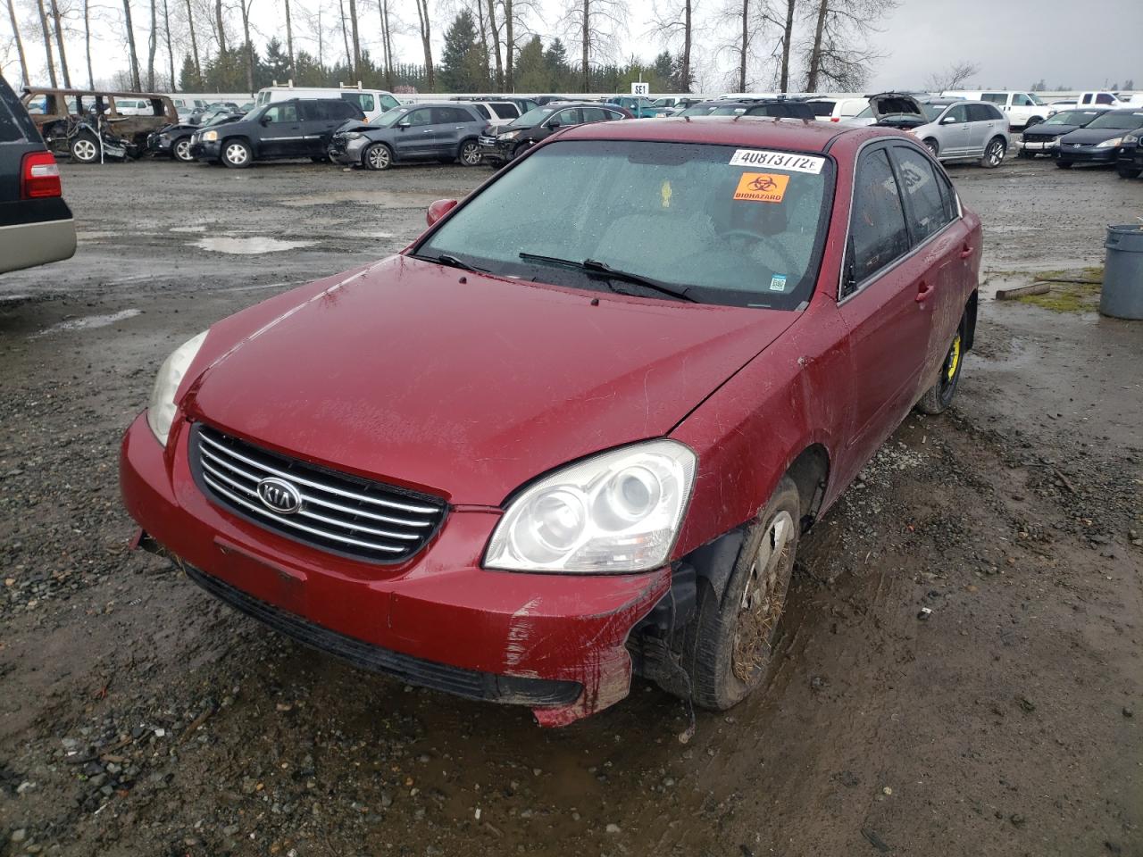 Photo 2 from auction – 2008 KIA OPTIMA LX with VIN KNAGE123985254721