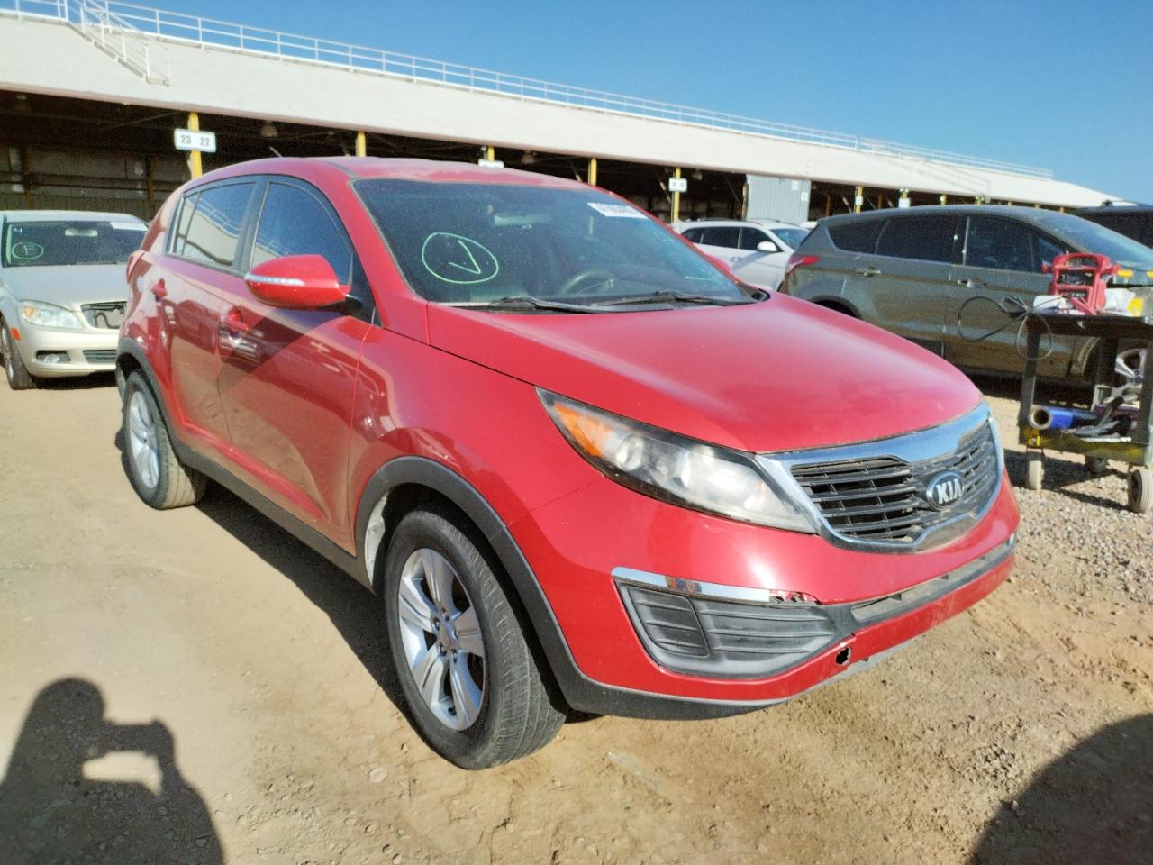 Photo 1 from auction – 2013 KIA SPORTAGE B with VIN KNDPB3A26D7452218