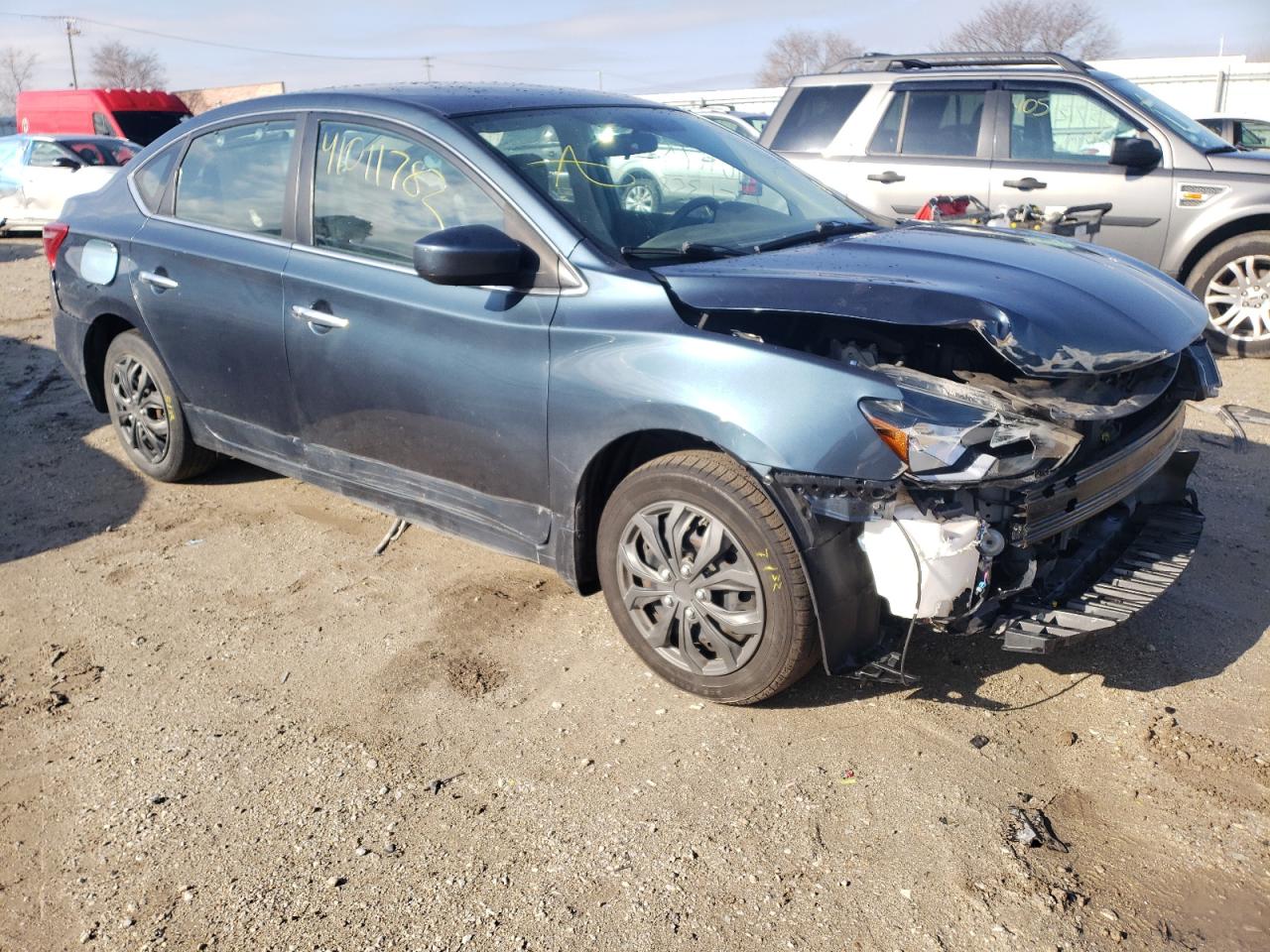 NISSAN SENTRA S 2016 with VIN 3N1AB7AP8GY214935 - Photo from auction