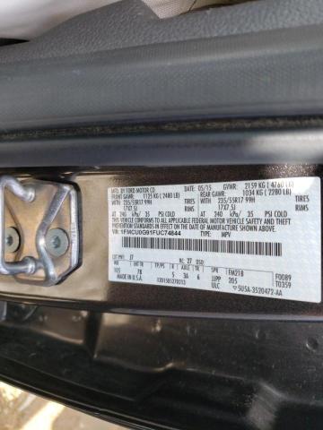 Photo 10 from auction – 2015 FORD ESCAPE HEV with VIN 1FMCU0G91FUC74844