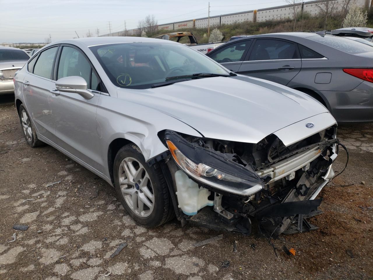 FORD FUSION SE 2014 with VIN 3FA6P0H73ER357130 - Photo from auction